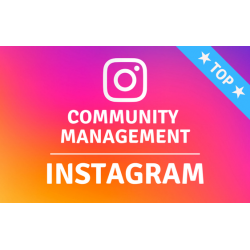 Community manager Instagram/j